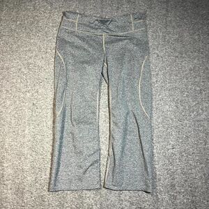 Athleta Leggings Capri Pants Gym Work Out Heather Gray Womens Size Medium